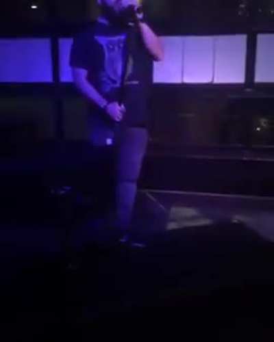 Here&acute;s Diego From a Few Years Back, Performing Scrapped Haken Material