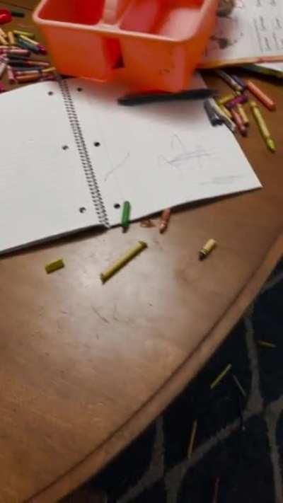 I&rsquo;m not even asking them to stay between the lines; just on the paper!