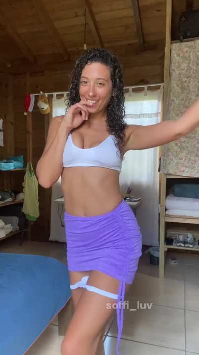A crazy cute lil latina slut :) with no panties 