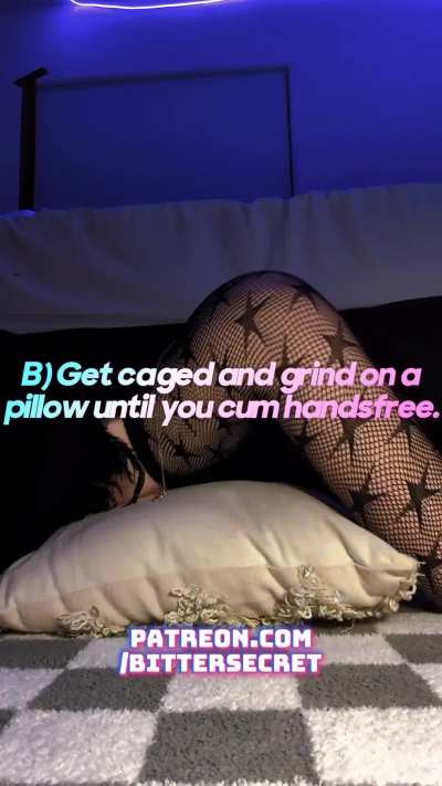 Which one(s) would you like to do sissy? 🥵