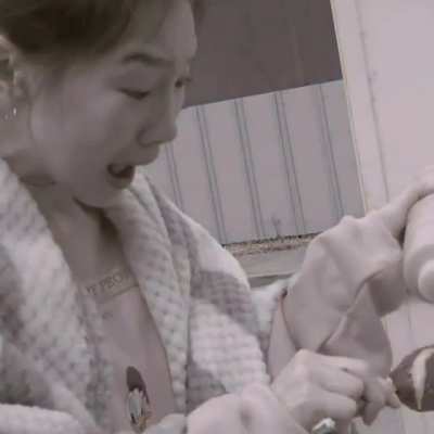 Taeyeon & mustard XD