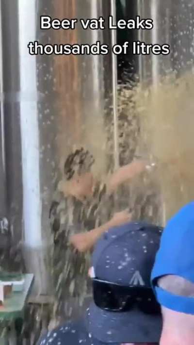 To stop the leak