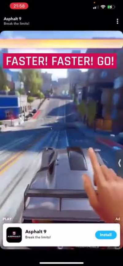 Apparently all you gotta do is tap mid race to get better class cars&hellip;
