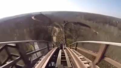 Ramuh rides a rollercoaster