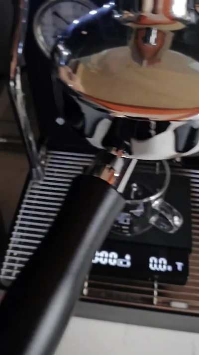 Beginner here, tried to make orange espresso 