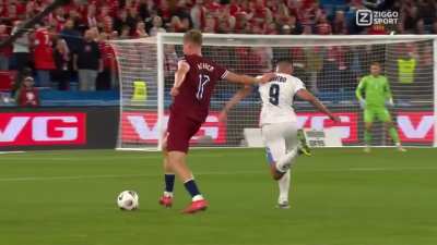 Norway fans chant "Free Palestine" vs Israel