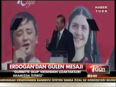 D&ouml;nemin Başbakanı Erdoğan'dan Fetullah G&uuml;len'e: "Bitsin bu sıla hasreti" (Aralık 2013)