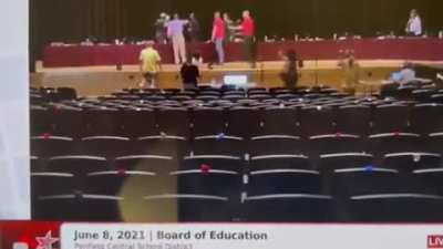All hell breaks lose when school board member calls parent &ldquo;a**hole&rdquo;