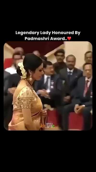 Grace, talent, and pure screen magic. Moments like this remind you why Sridevi was iconic