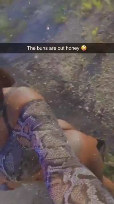 Thank goodness her ass is out for everyone to see