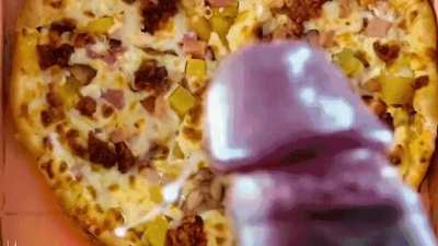 My favorite pizza topping🍆💦🍕😋