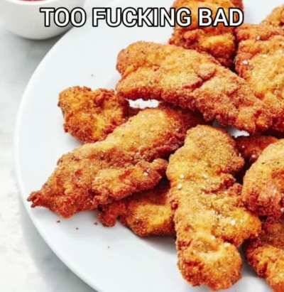 Haha, silly emergency food
