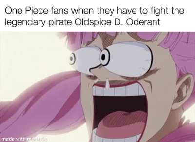His conqueror’s haki is unrivaled, and he solos the Roger Pirates