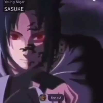 I'm evil white sasuke💀💀