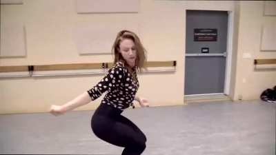 She got some sexy moves