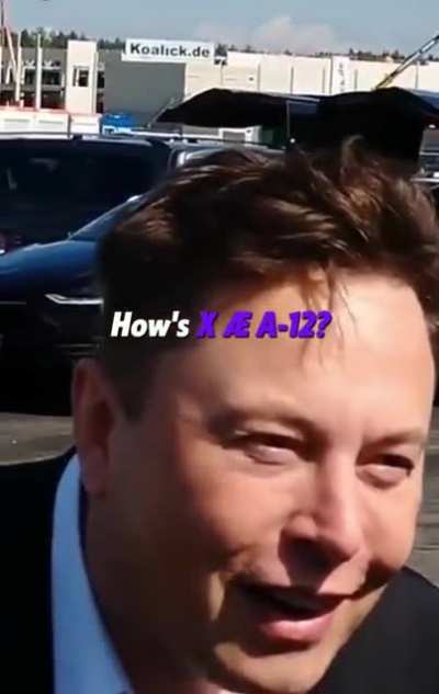 &ldquo;That sounds like a password&rdquo; 💀🤡 elon will buy the school and his kid will be the only one attending just to avoid having him bullied