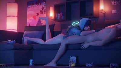 Tracer putting her blink ability to good use (Yeero) [Overwatch]