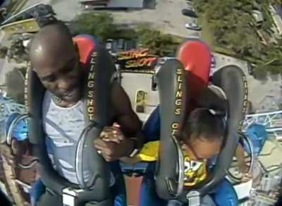 DMX with daughter on Slingshot