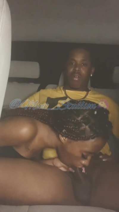 " HEAD IN CAR " 🚨🚨 Full Vid + 20 Gb PPV's Mega in comments 👇🏾