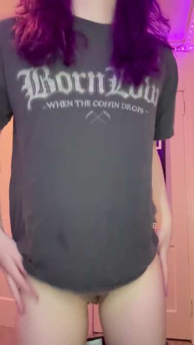 If you ignore the stain on my shirt I think I&rsquo;ll make you hard