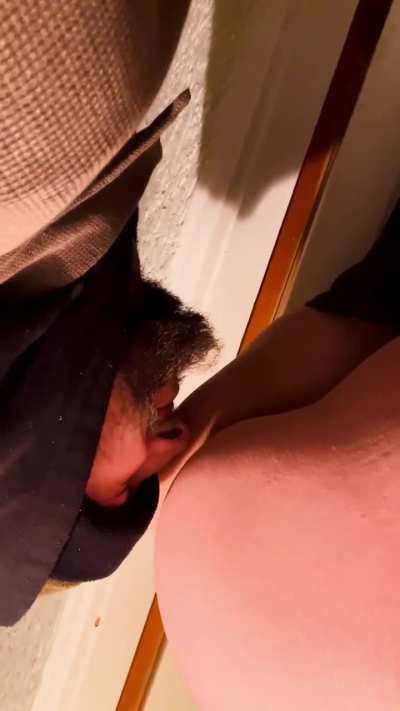 It&rsquo;s been way to fucking long since I text this pathetic little fart slave, so I text him and got him to come to my front door, literally farted in his little worm face then shut the door for him to drive home with the stink of my ass across his face 😈💅🏻🍑