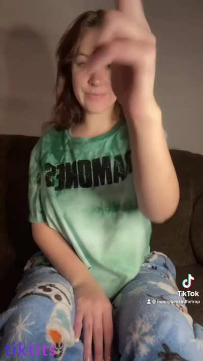 Milfa showed her boobs