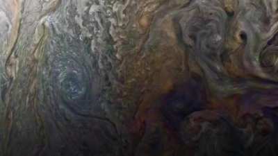 Juno's images of Jupiter and its complex cloud patterns