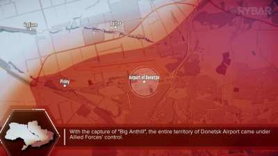 Ru POV: Analysis of the fighting for Pisky and Donetsk Airport according to Rybar