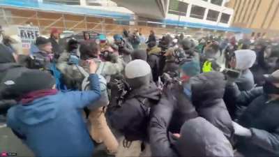 Far-right agitator Jake Lane chased out of Minneapolis