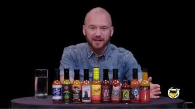 this Hot Ones was really wholesome