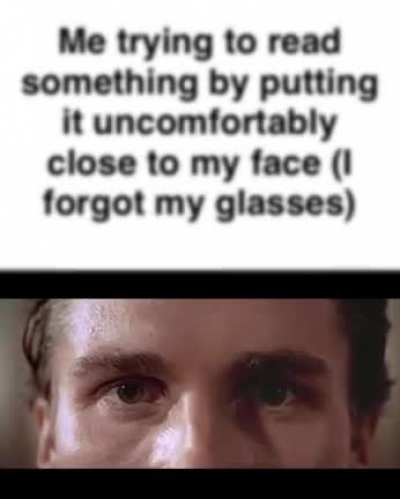 I forgot them