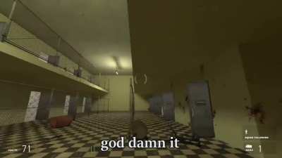 A Jolly Wangcore displaying his skill with grenades (HL2)