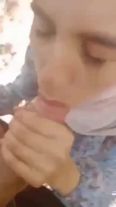 Muslim Blowjob and Licking balls in Public 🔥