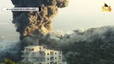 VBIED shockwave in a Syrian village