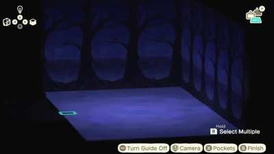 The Graveyard Wallpaper has a ghost that gets closer and closer in dim lighting??