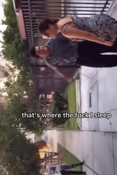 Ex wife burns his car and tries to blame him