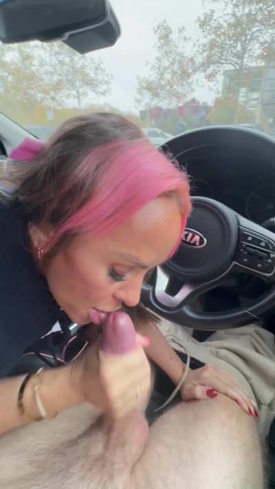 Hope you don't mind me making a mess in your car