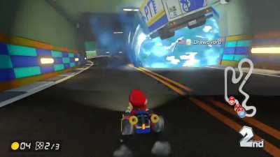 blue shell only final destination (not my video)