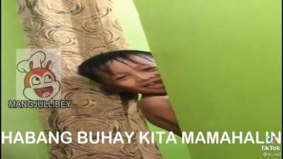 HAHAHAHHA credits sa owner ng video