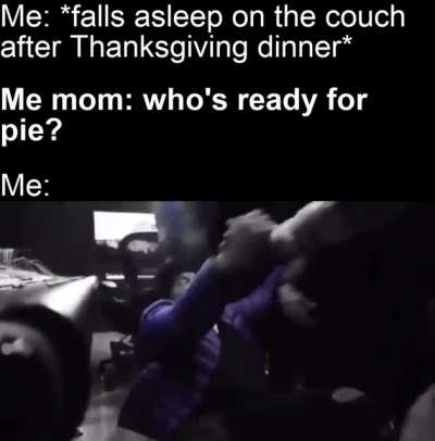 Yes, I believe there is still room for pie