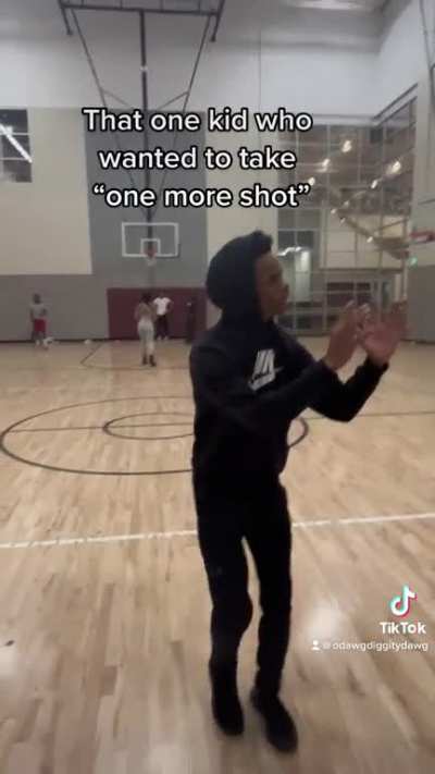 Lmao it&rsquo;s always one more shot