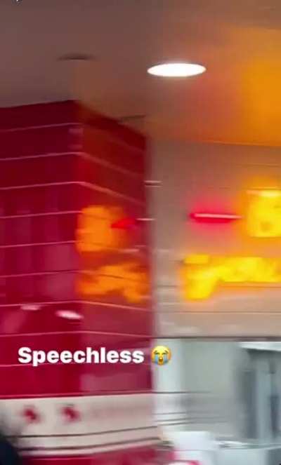 Customer attacks In-N-Out Employee. Gets instant karma.