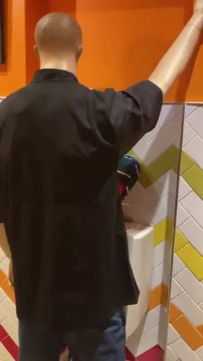 Women&rsquo;s bathroom at a local Mexican restaurant.