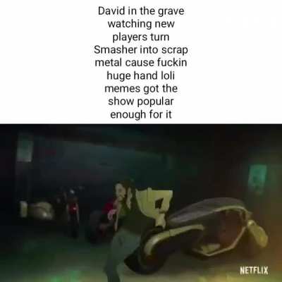 Btw does Smasher get a drink in the Afterlife?