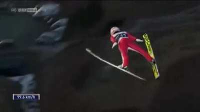 The longest ski jump ever (832 ft)