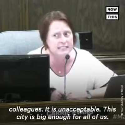 North Dakota's first openly lesbian official defends her right to have the Pride flag flown in the city??