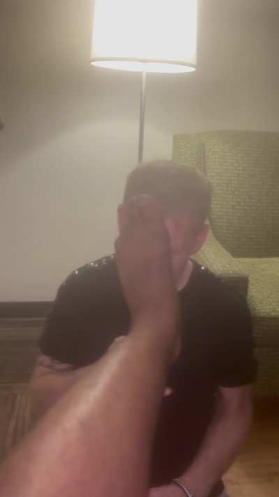 Redneck cock sucker loves bbc and getting his blue collar wallet crushed