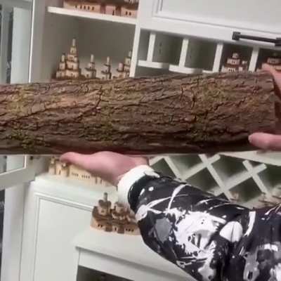 This piece of wood is...