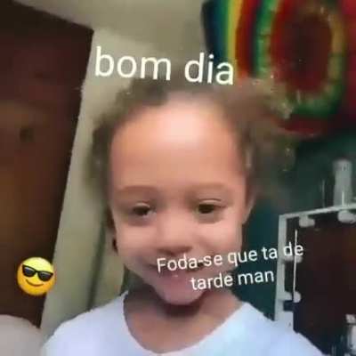 bom dia