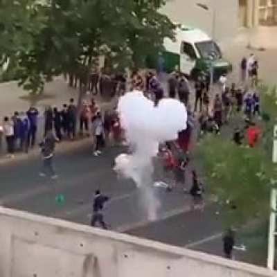 Doing a parade